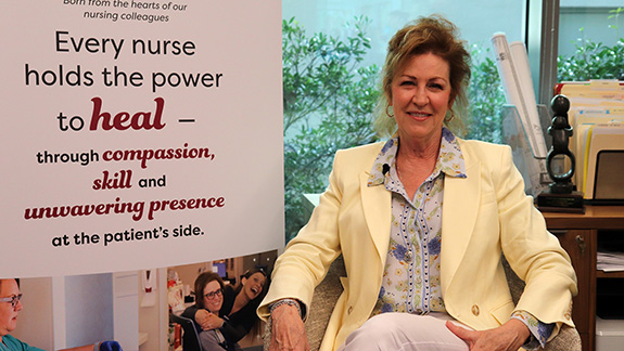 Chief Nursing Officer Kerry Milton reflects on 44 years at STHS